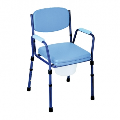 Height adjustable commode chair - Plus Height adjustable commode chair - Plus