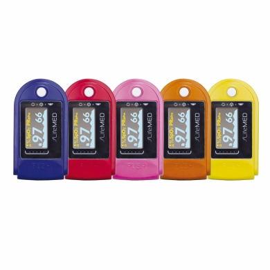Portable finger pulse oximeter with perfusion index Portable finger pulse oximeter with perfusion index